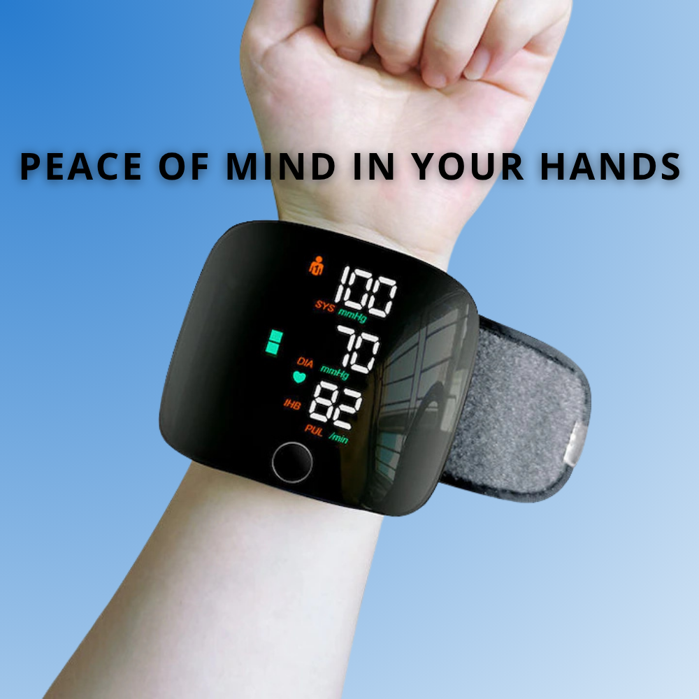 ReNuvo™ Smart Wrist Blood Pressure Monitor